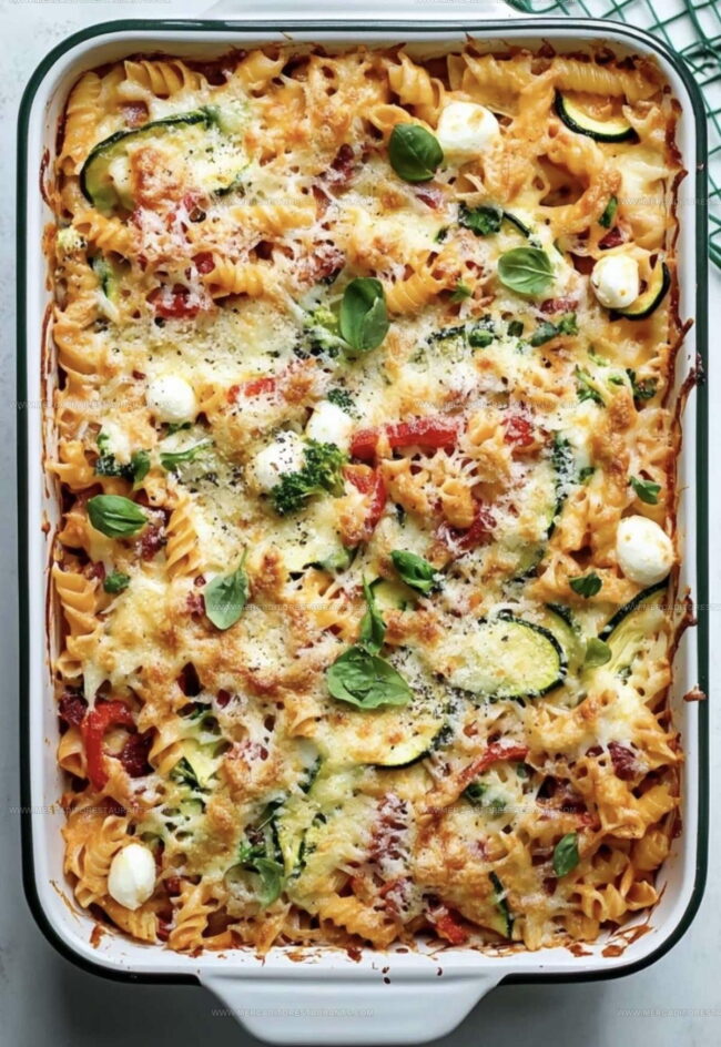 Minestrone Casserole Baking Instructions