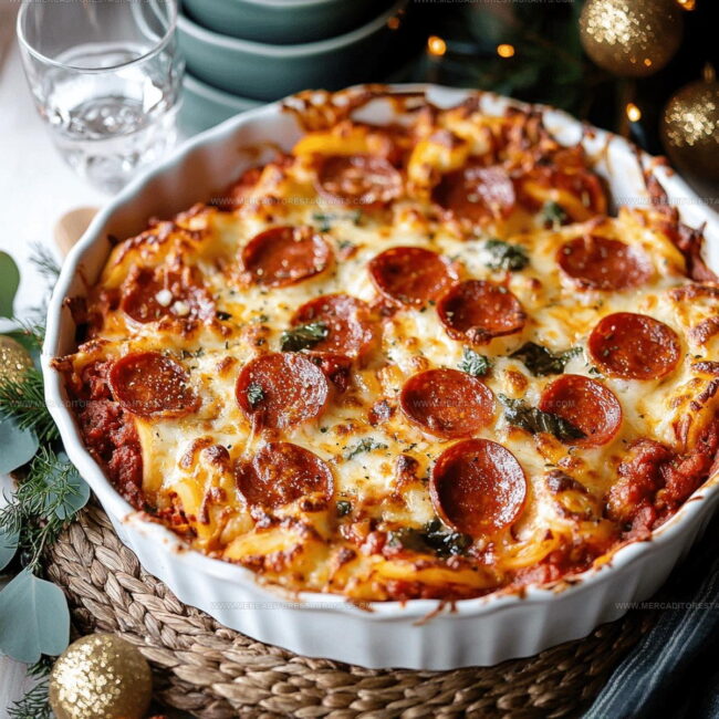 Pepperoni Pizza Casserole How to Make