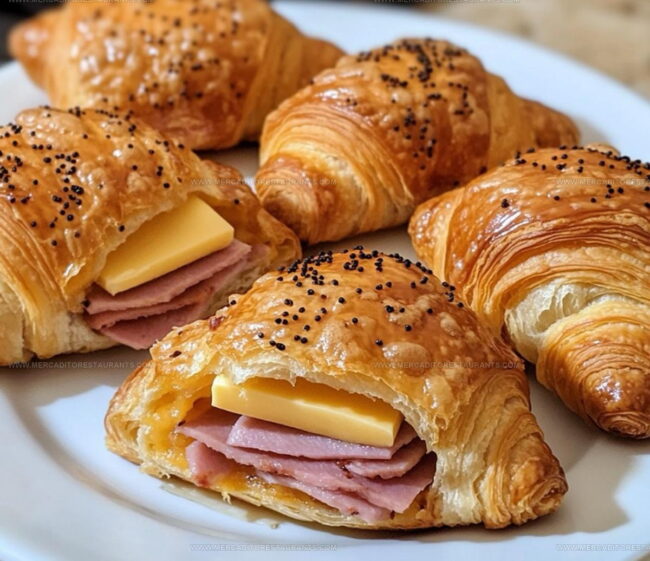 Simple Steps For Ham And Cheese Croissants