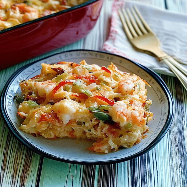 What Makes Chinese Buffet Seafood Bake So Indulgent