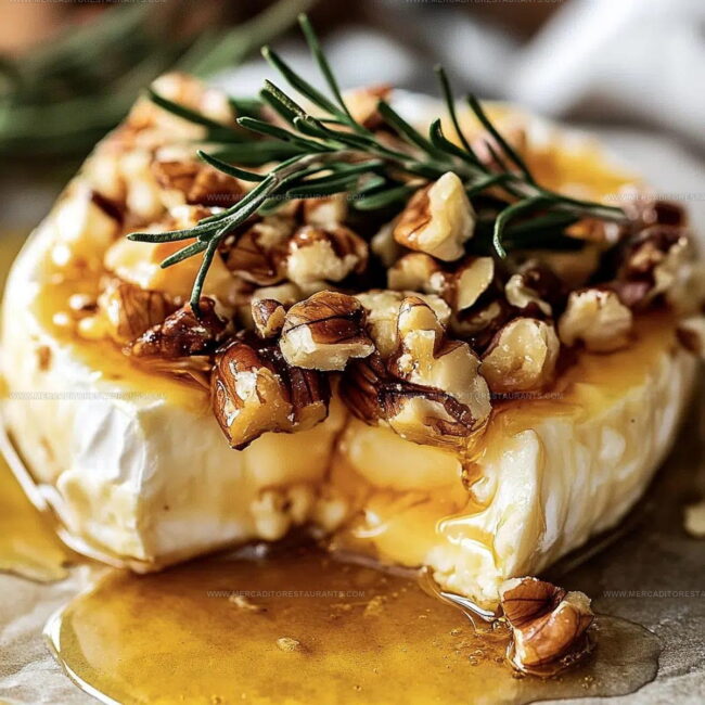 Directions for Baked Brie with Honey