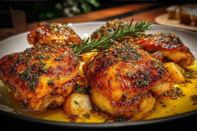 Complete Instructions for Lemon Paprika Roast Chicken Thighs
