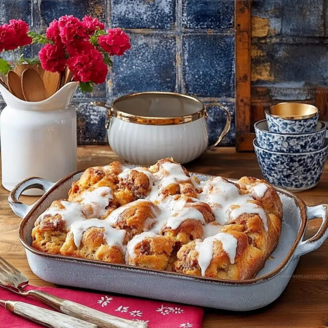 How to Prepare Cinnamon Roll Breakfast Casserole