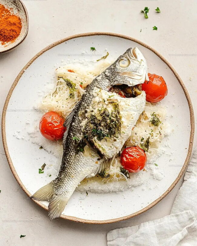 Cooking Method for Baked Whole Fish in Salt Crust