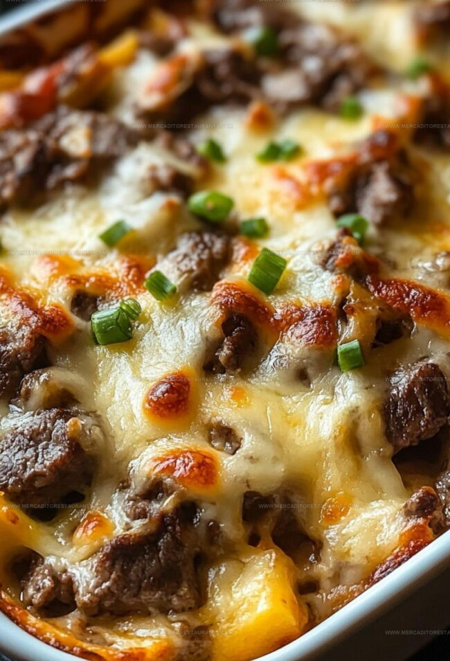 Philly Cheesesteak Casserole Baking Guide