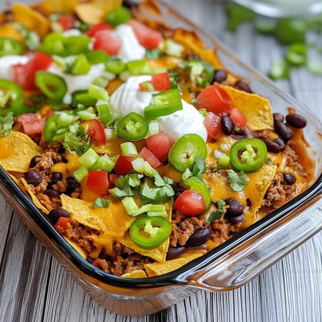 How to Cook Walking Taco Casserole