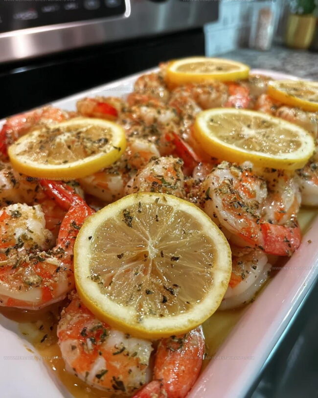 Helpful Cooking Notes for Italian Shrimp Lemon Bake