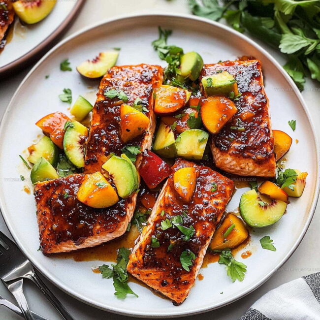 Why Peach BBQ Salmon Earns So Much Love