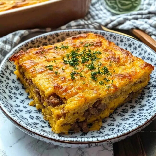 Why Pancakes And Sausage Casserole Is Always A Hit