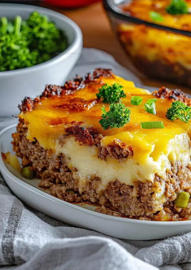 Classic Way to Make Loaded Meatloaf Casserole