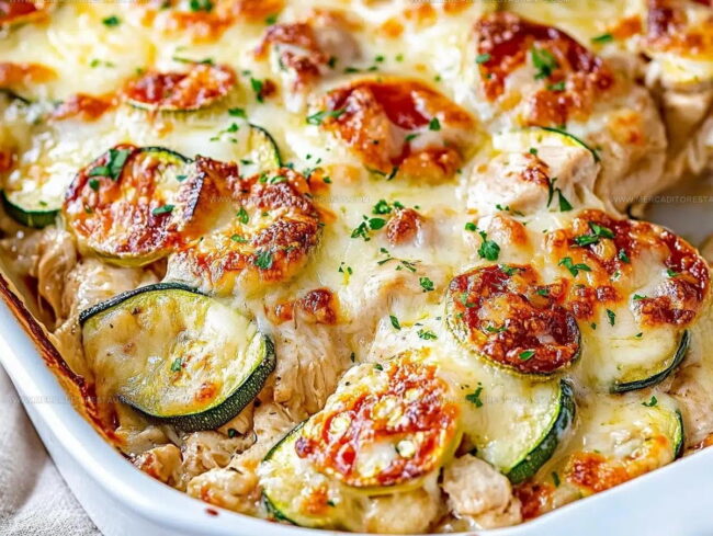Mediterranean Reasons to Love Chicken Zucchini Bake