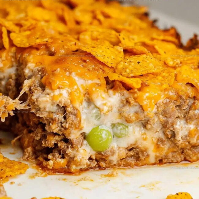 Dorito Meatloaf Casserole Preparation