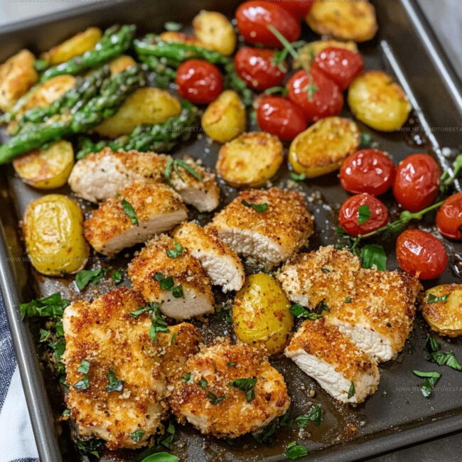 Helpful Cooking Notes For Parmesan Crusted Chicken Sheet Pan Dinner