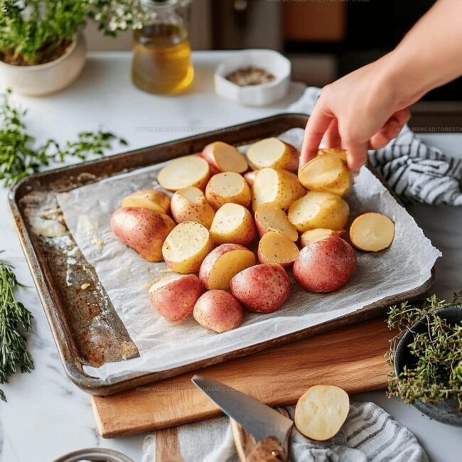 Steps to Make Roasted Potatoes