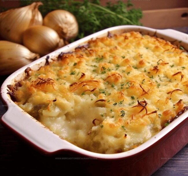 Steps for Making Sweet Onion Casserole