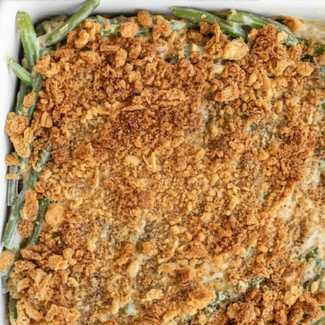 Straightforward Cooking Method for Green Bean Casserole