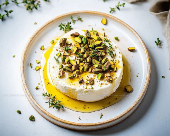 Why Baked Ricotta With Honey And Pistachios Feels Elegant