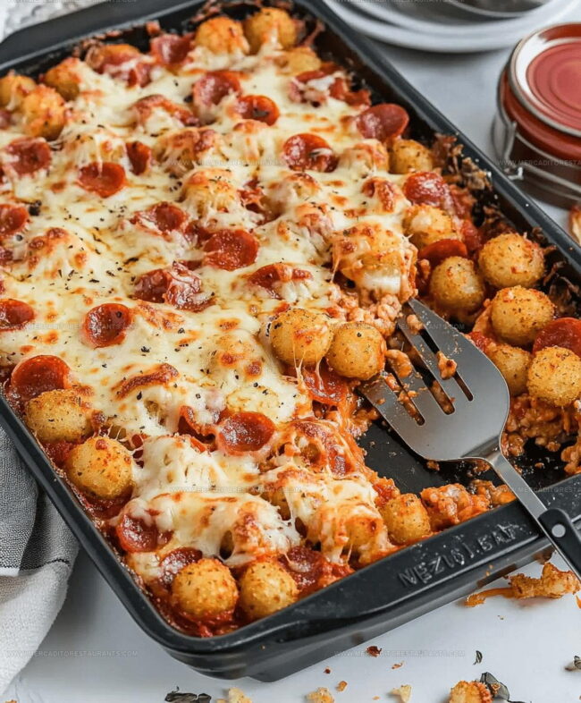 What Makes Pizza Tot Casserole So Playful