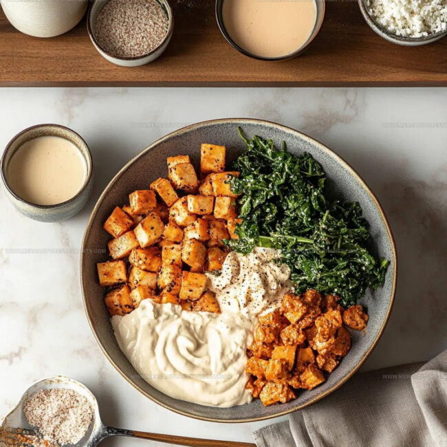 Directions for Chicken Sweet Potato Bowls