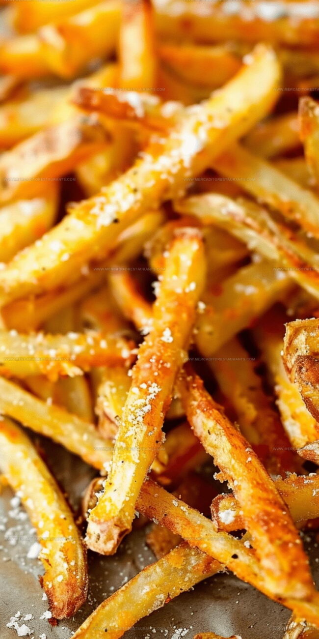 How To Make Oven Baked Parmesan French Fries