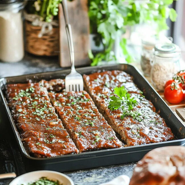 How to Prepare Sheet Pan Meatloaf