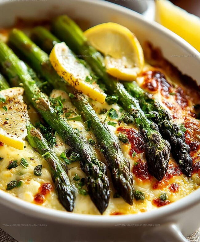 Baking Instructions for Simple Asparagus Bake