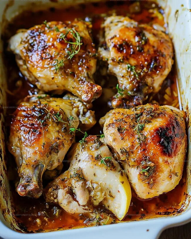 Easy Way to Make Lemon Butter Baked Chicken