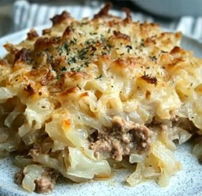 Behind the Method of Sauerkraut Casserole