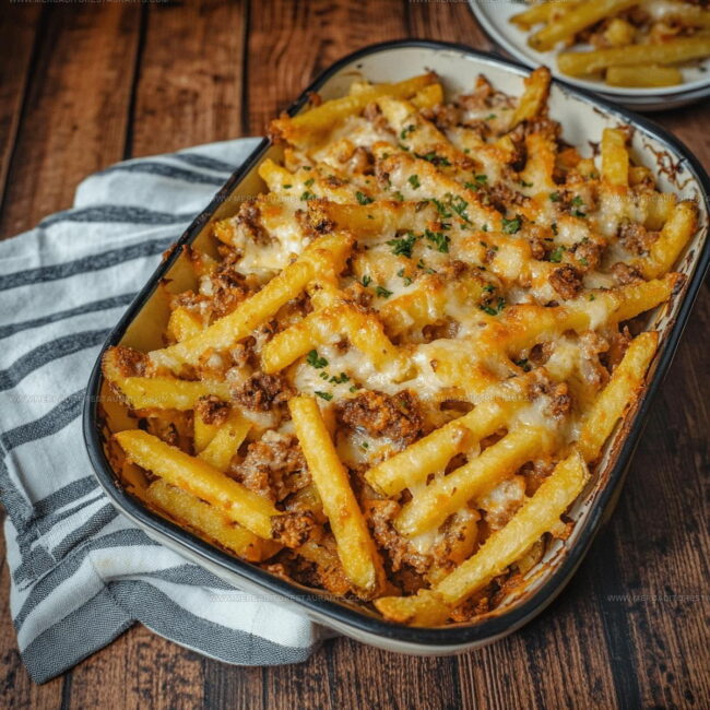 Notes For Best Results With French Fry Casserole