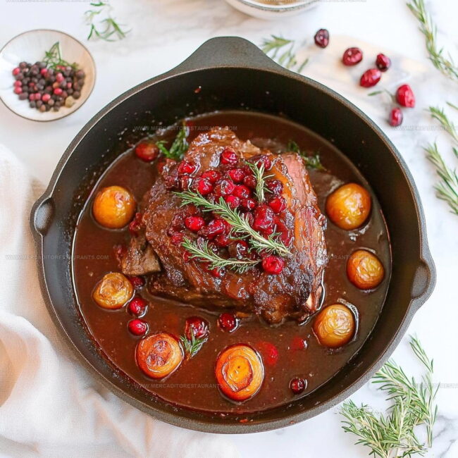 How This Dish Shines on the Table for Cranberry Balsamic Roast Beef