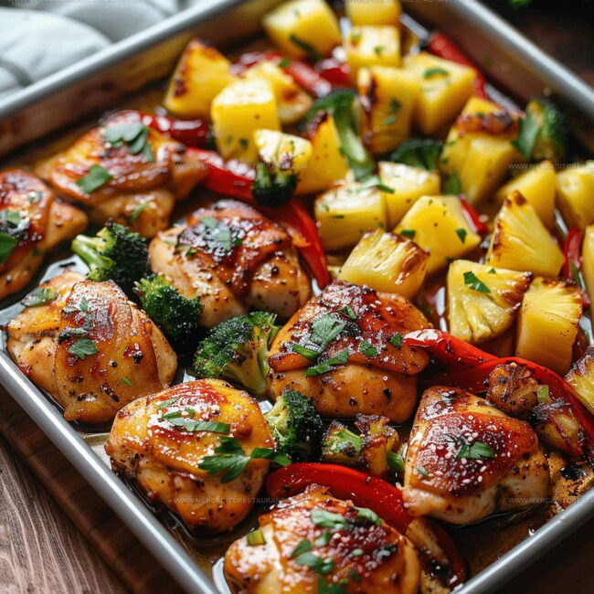 What Makes Sheet Pan Hawaiian Chicken So Convenient