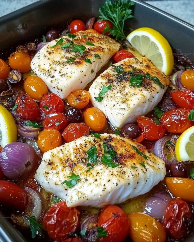 Mediterranean Baked Fish Cooking Instructions