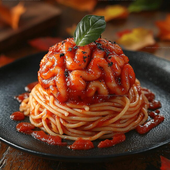 Why Spaghetti Brain Bake Is Both Creepy and Comforting