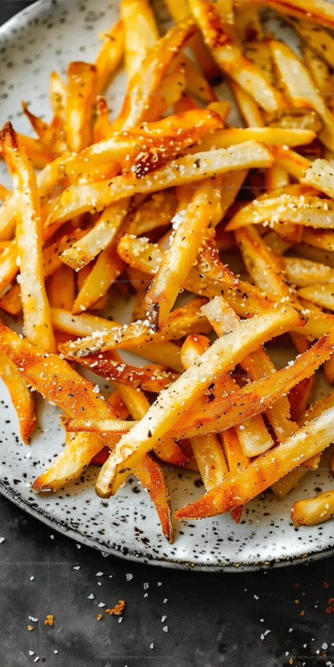 Why Oven Baked Parmesan French Fries Stay Crispy