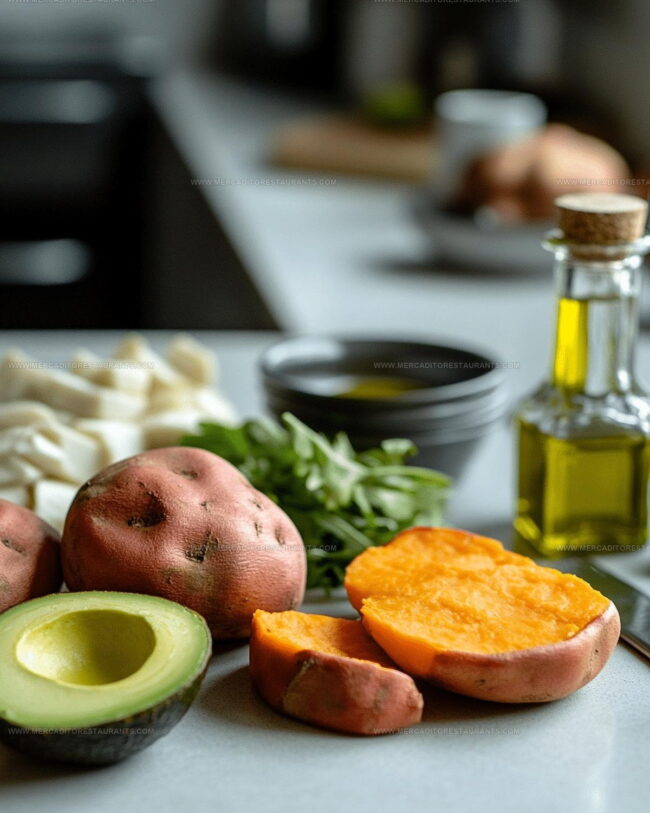 How to Prepare Roasted Chicken Sweet Potato Rice Bowls
