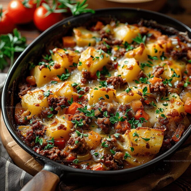 How Do You Prepare Ground Beef Hobo Casserole