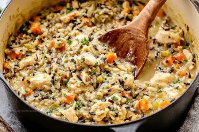 How to Make Chicken Wild Rice Casserole