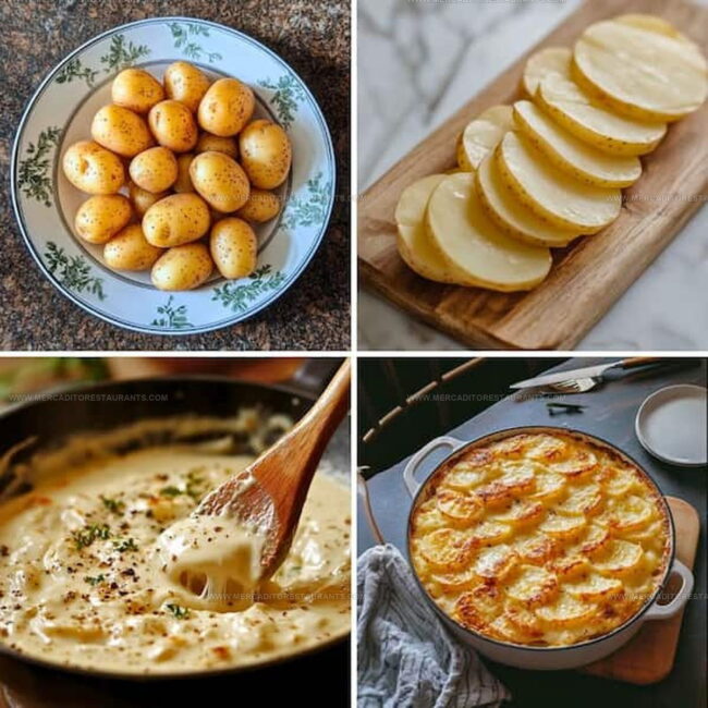 How To Make Cheesy Potato Gratin
