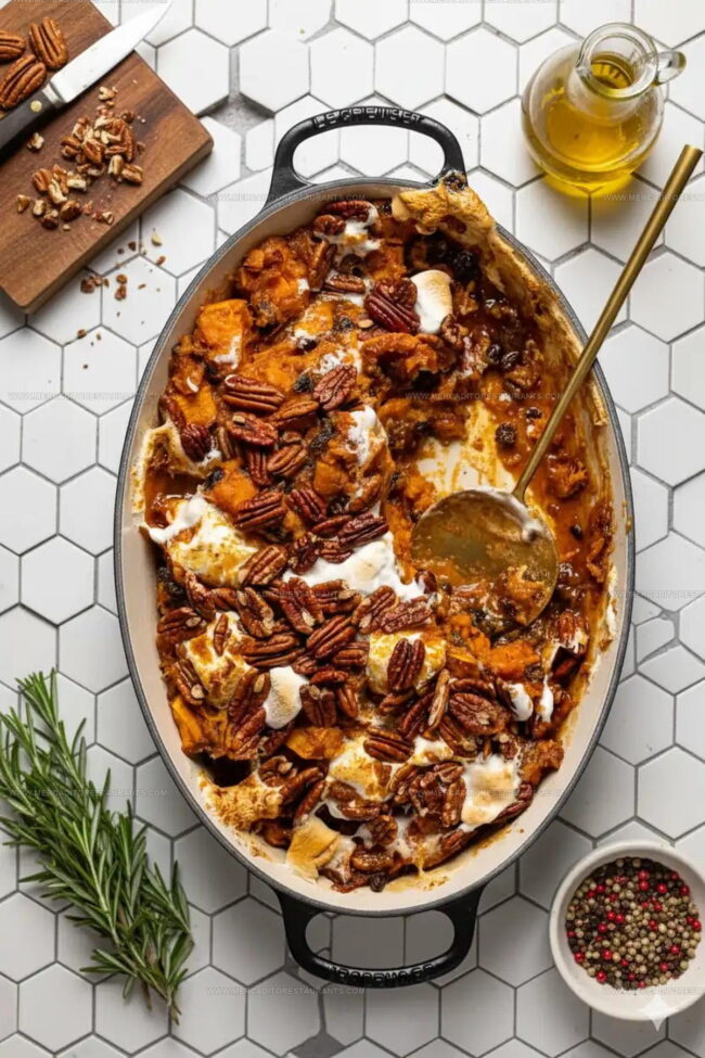 How To Make Southern Maple Sweet Potato Casserole