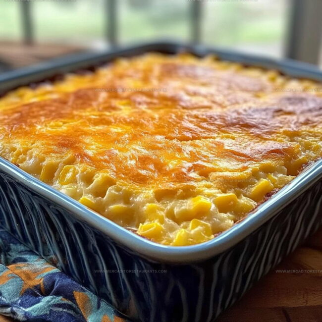 Golden Cornbread Casserole From Start to Finish