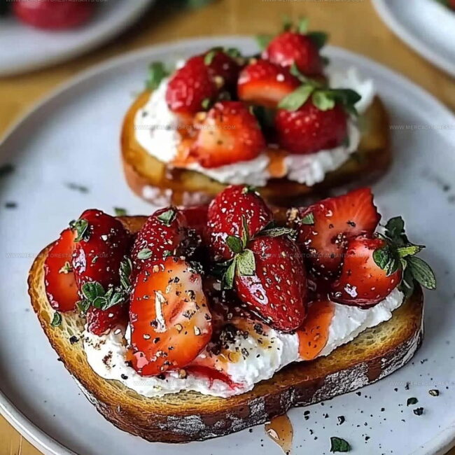 Preparation Guide for Whipped Ricotta with Roasted Strawberries