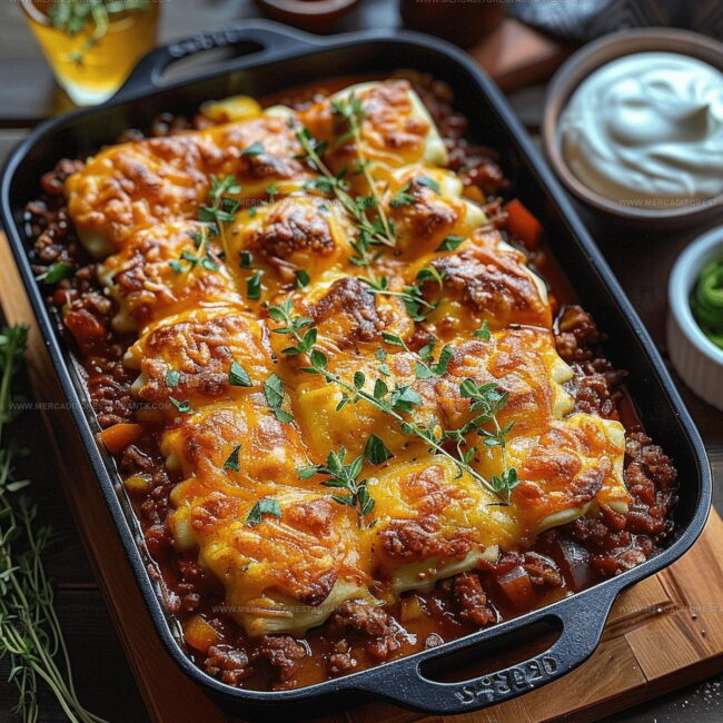 Cooking Method for Sloppy Joe Casserole