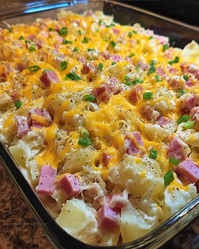Best Serving Options For Cheesy Ham Potato Casserole