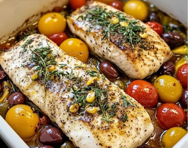 How to Cook Mediterranean Baked Fish