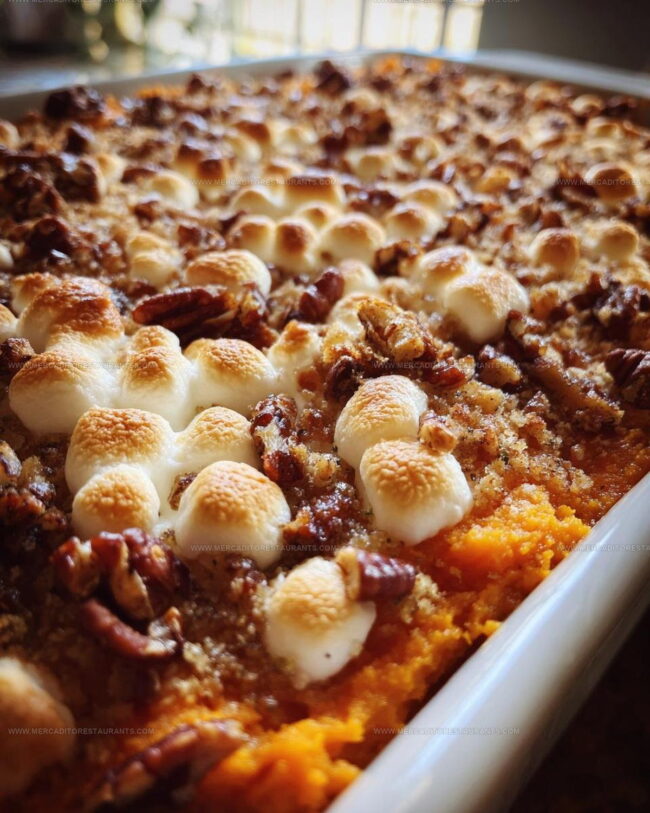 How to Prepare Sweet Potato Casserole With Pecans