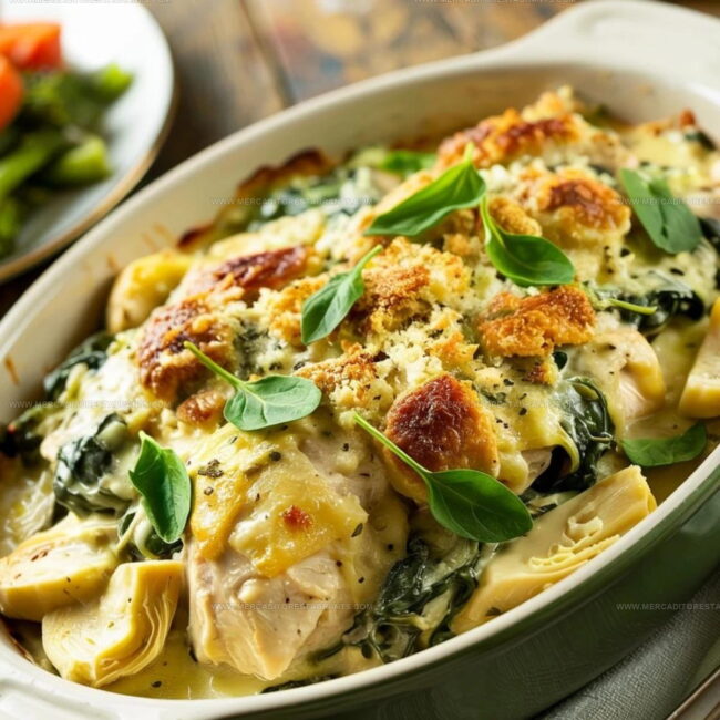 Why Spinach Artichoke Chicken Casserole Is Creamy and Satisfying