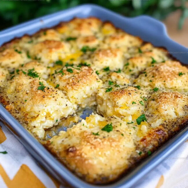 Cheddar Biscuit Breakfast Casserole Cooking