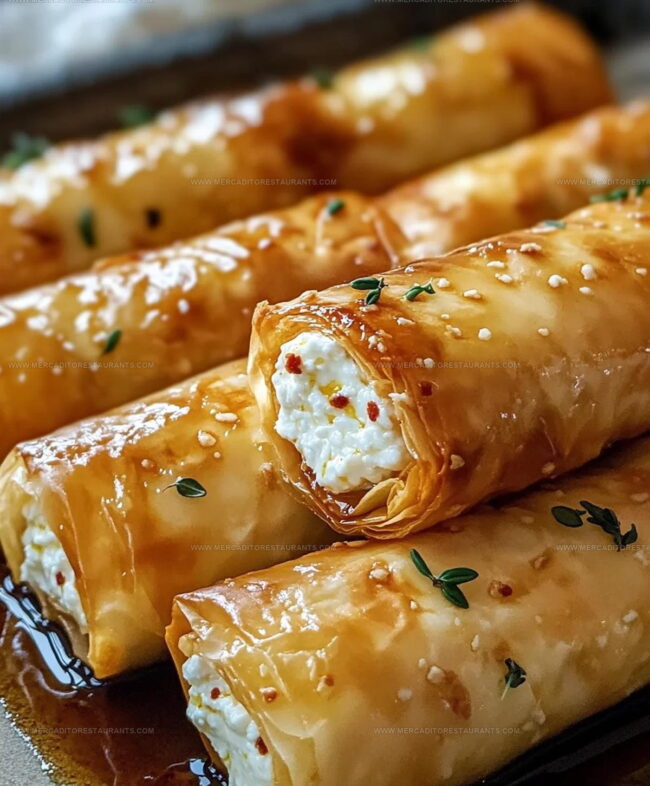 Extra Kitchen Insight for Oven-Fried Feta Rolls