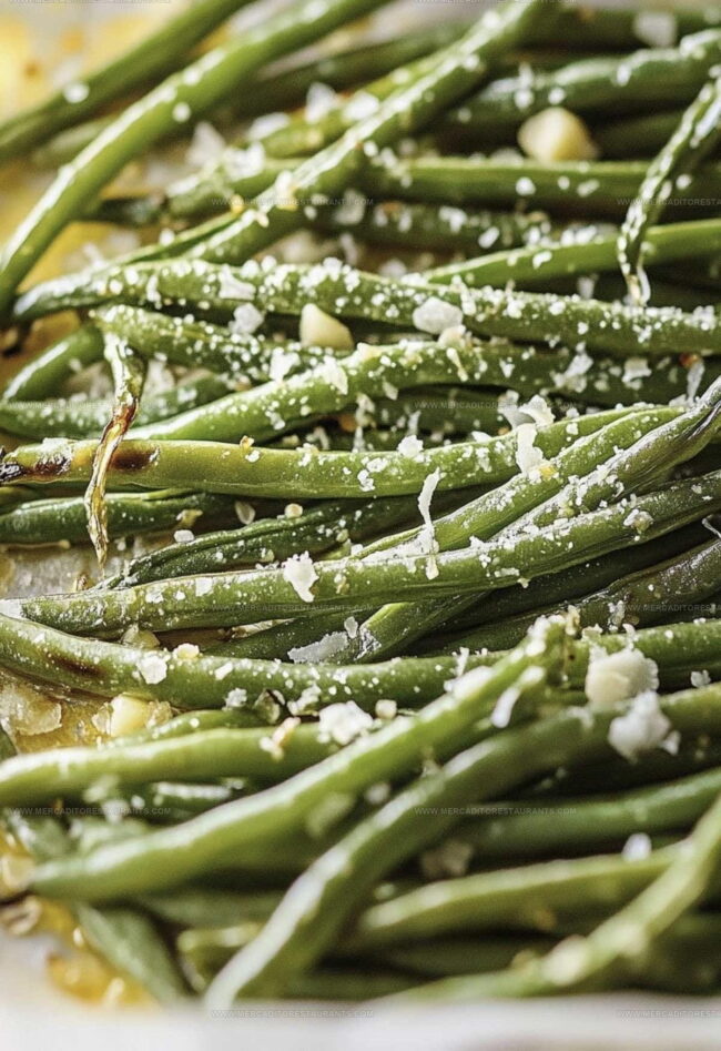 Roasted Green Beans with Garlic Parmesan Cooking Guide