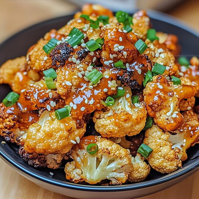 Why Sweet and Spicy Baked Cauliflower Is So Addictive